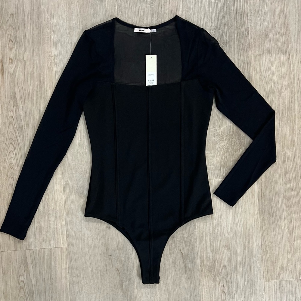 Classy Mesh Bodysuit (NWT)